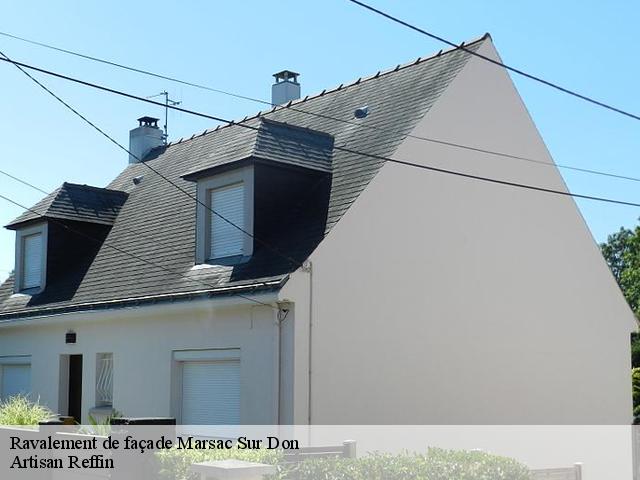 Ravalement de façade  marsac-sur-don-44170 Artisan Reffin
