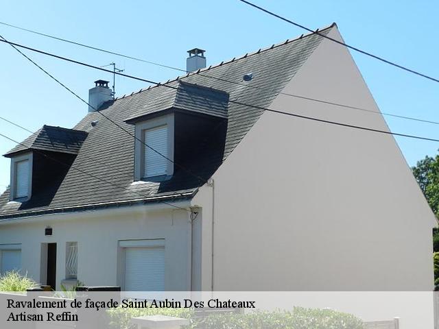 Ravalement de façade  saint-aubin-des-chateaux-44110 Artisan Reffin