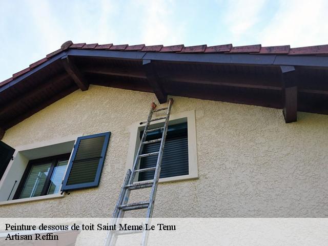 Peinture dessous de toit  saint-meme-le-tenu-44270 Artisan Reffin