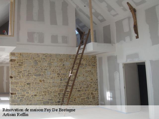 Rénovation de maison  fay-de-bretagne-44130 Artisan Reffin
