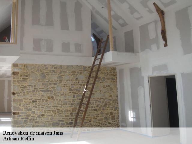 Rénovation de maison  jans-44170 Artisan Reffin