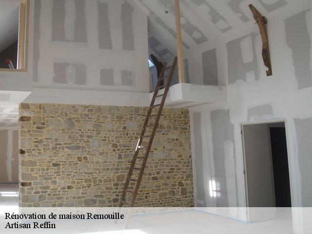 Rénovation de maison  remouille-44140 Artisan Reffin